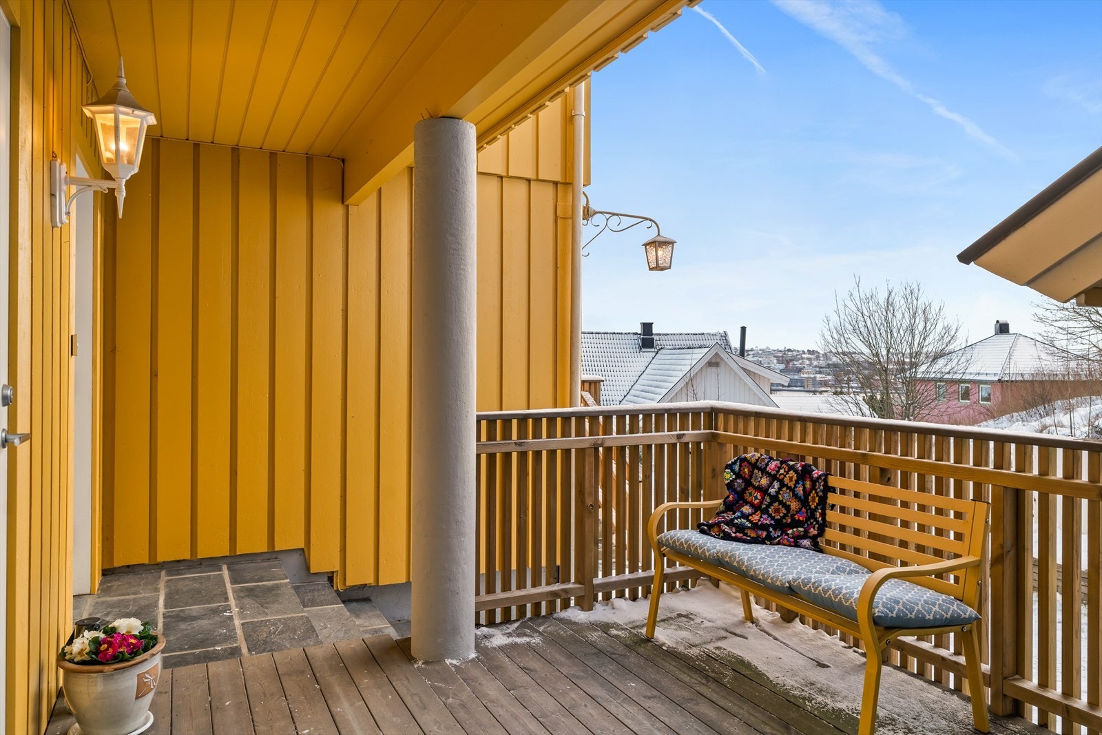 Hyggelig inngangsparti Galleribilde