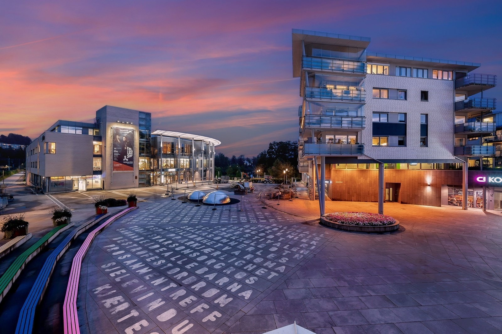 Nærområdet - Kolbotn Torg og Kolben Kulturhus Galleribilde