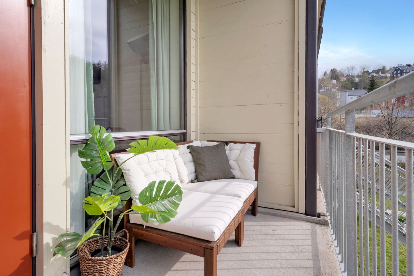 Her er det også plass til utemøblement. Galleribilde