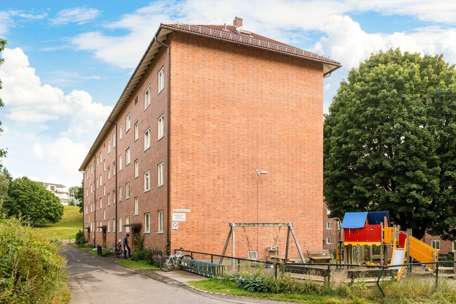 Boligen har en skjermet og sentral beliggenhet. Galleribilde