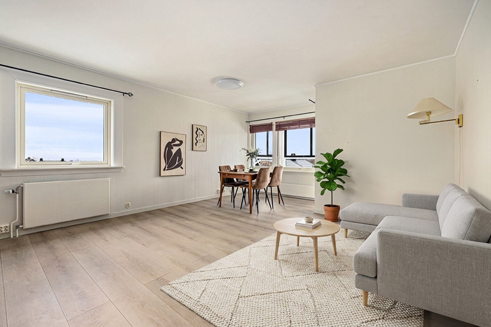 Her er det enkelt å kunne sette sitt eget, personlige preg og skape sin drømmeleilighet. Galleribilde