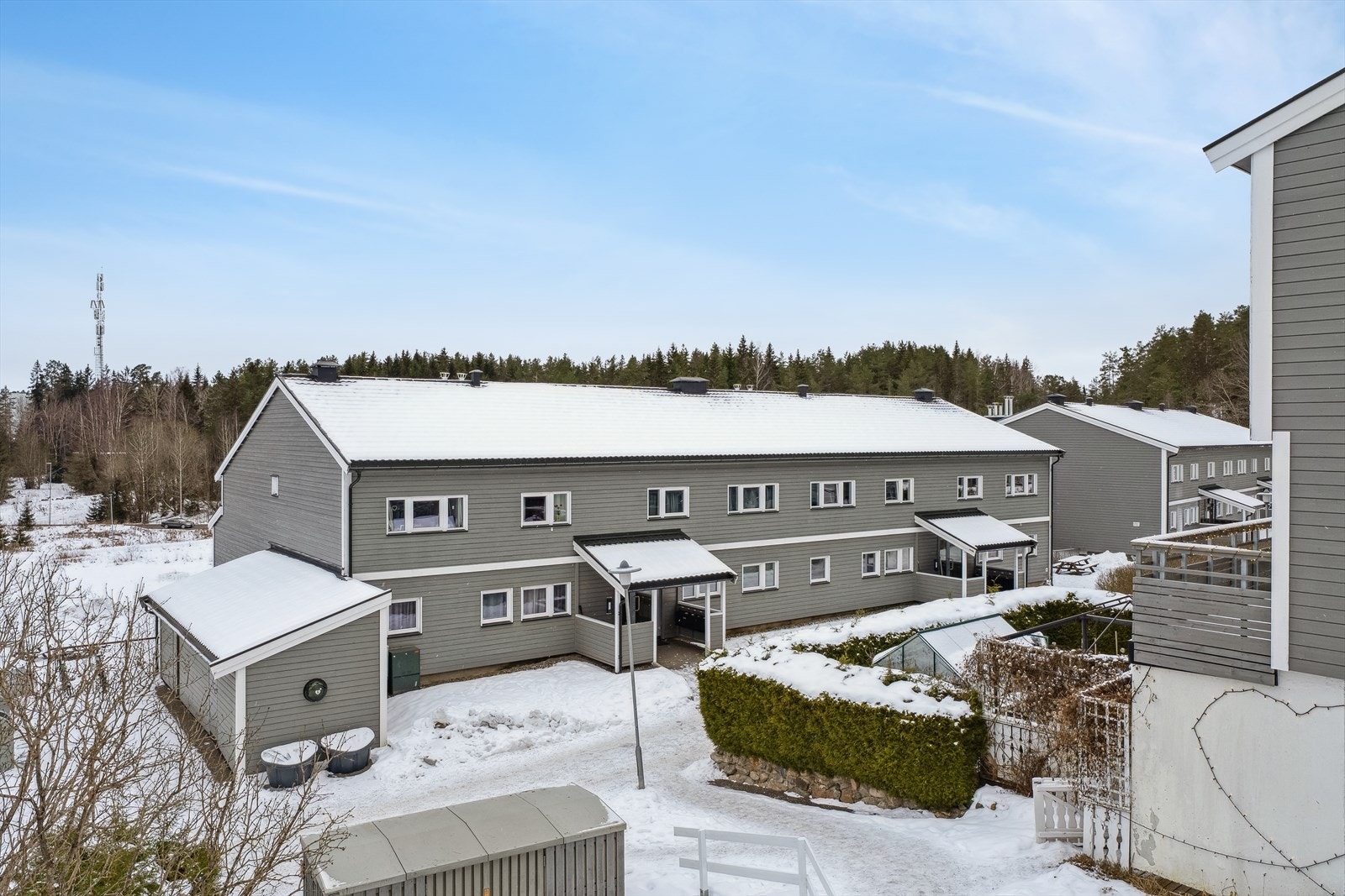 Området er svært barnevennlig ettersom intern veiene bare er oppe for nødvendig kjøring. Galleribilde