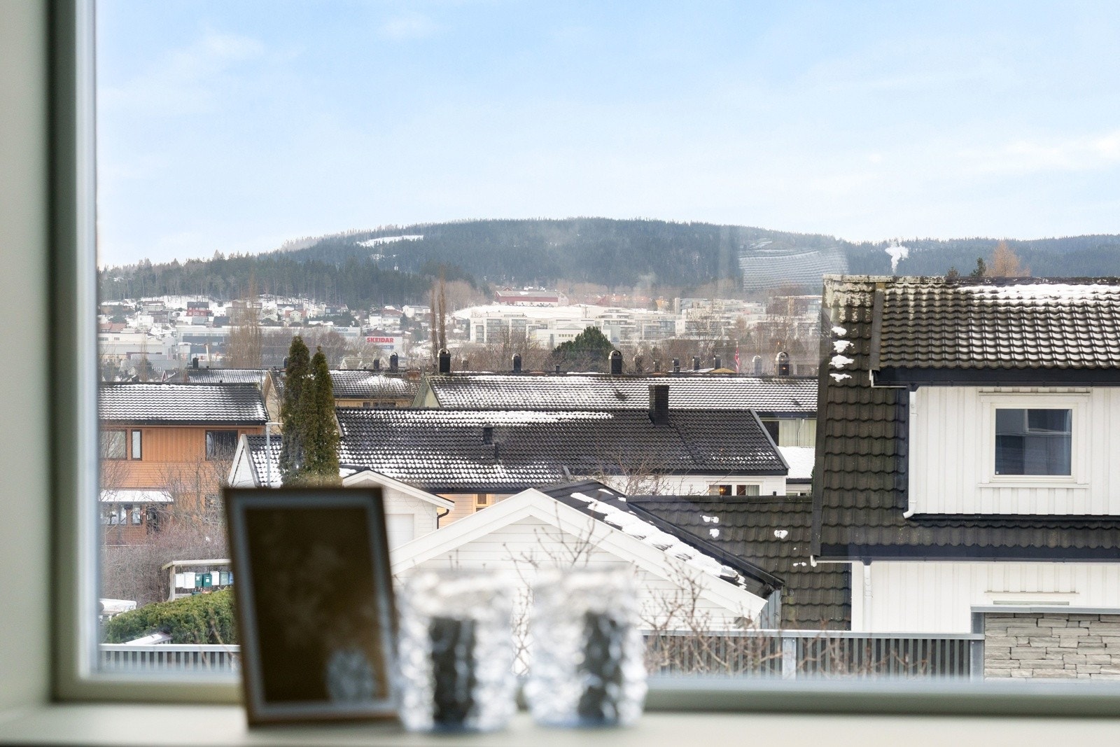 Utsikt fra stuen. Galleribilde