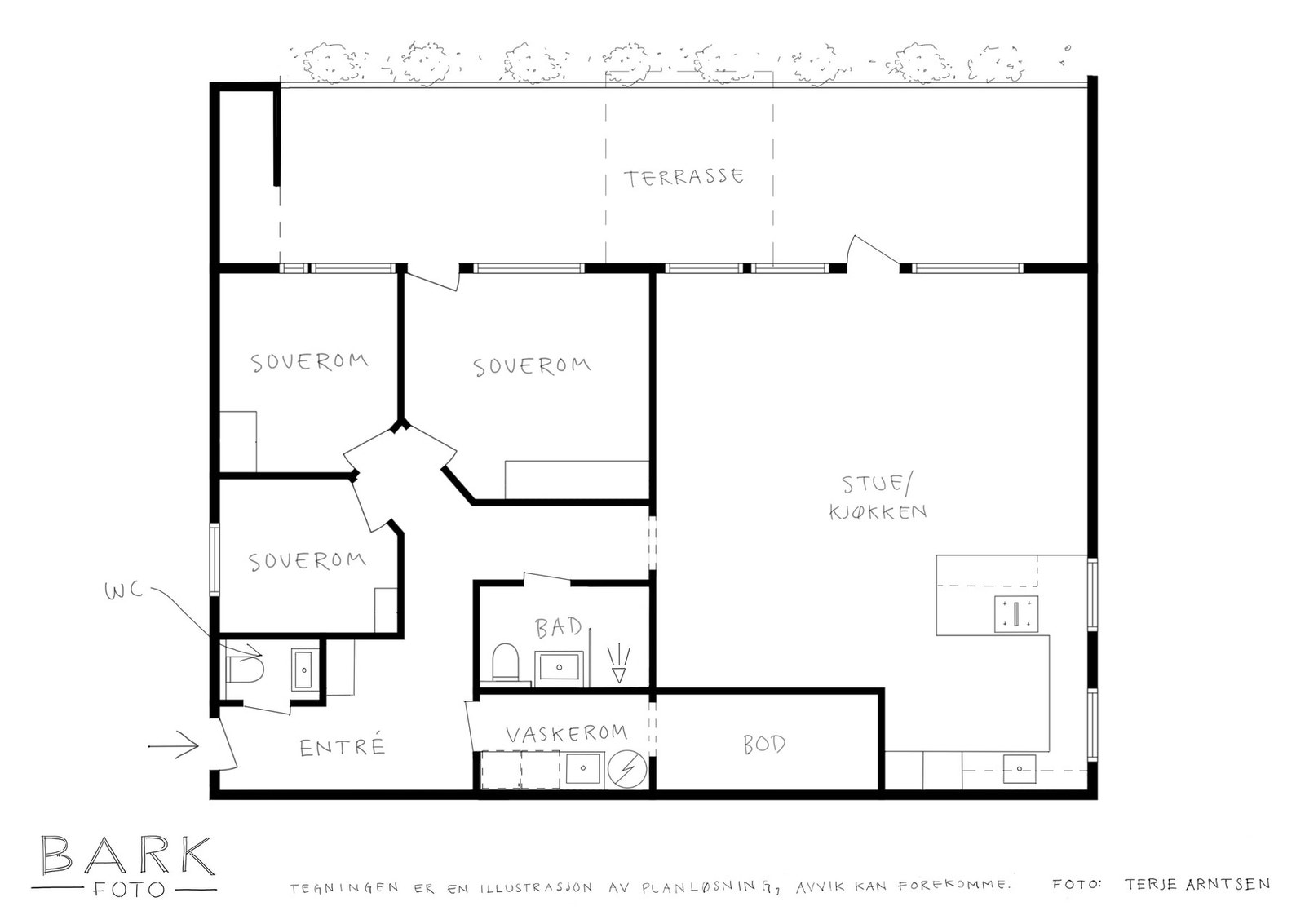 Plantegning 2.etasje. Galleribilde