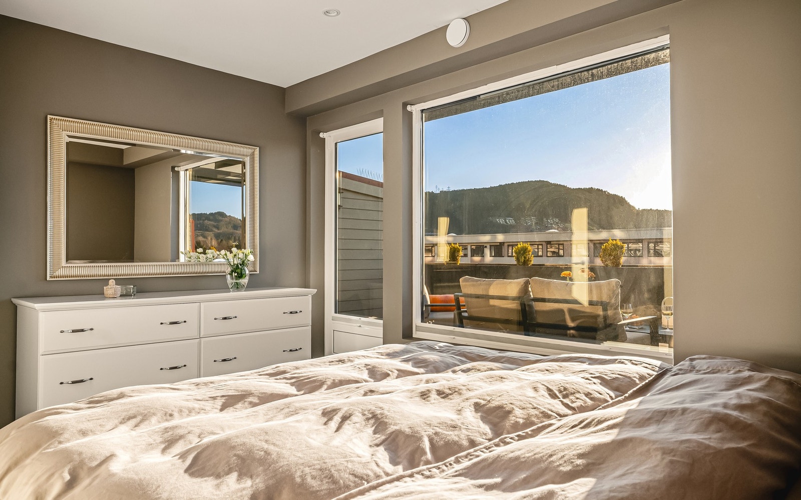 Hovedsoverommet måler 13,3 kvm. Galleribilde