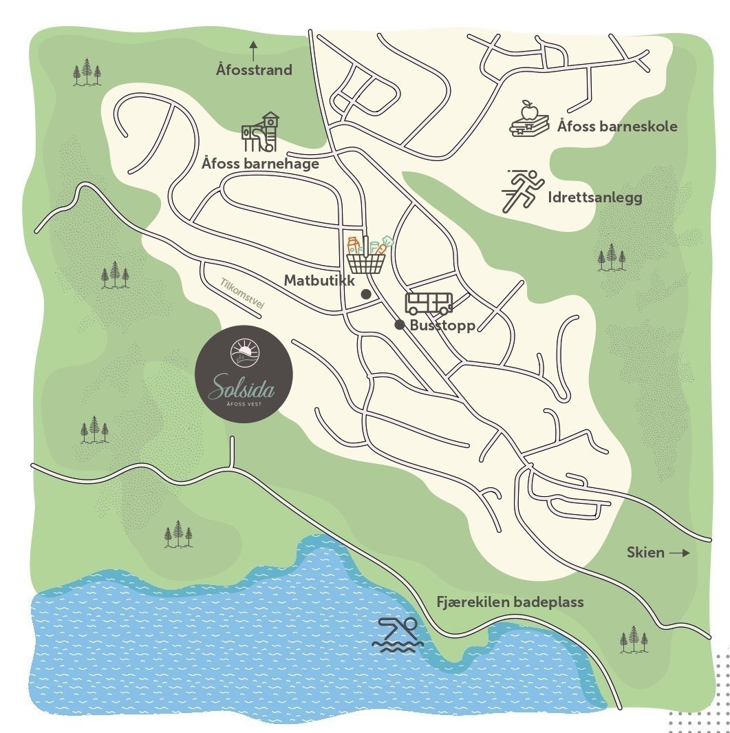 Her finner du Solsida Åfoss Vest Galleribilde