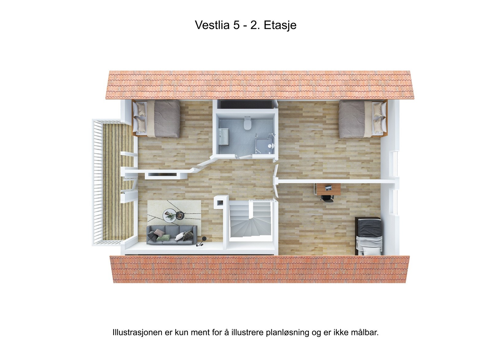 Planløsning 2. Etasje Galleribilde