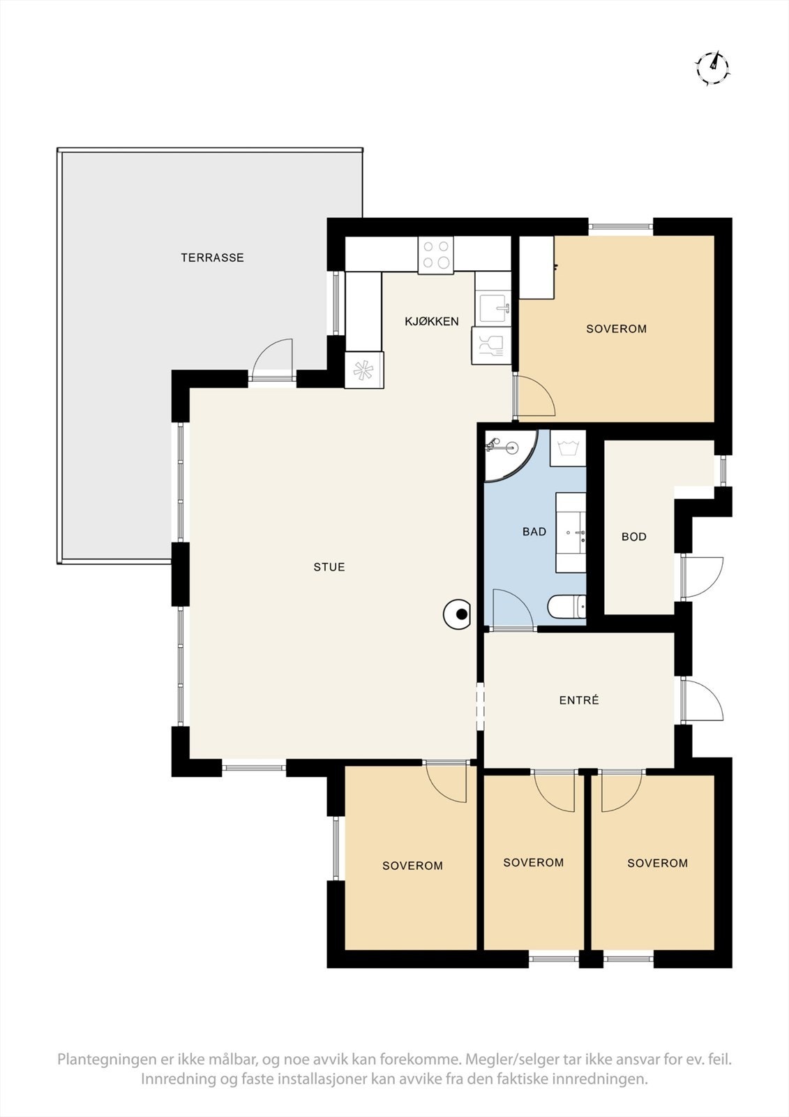 Plantegning. Galleribilde