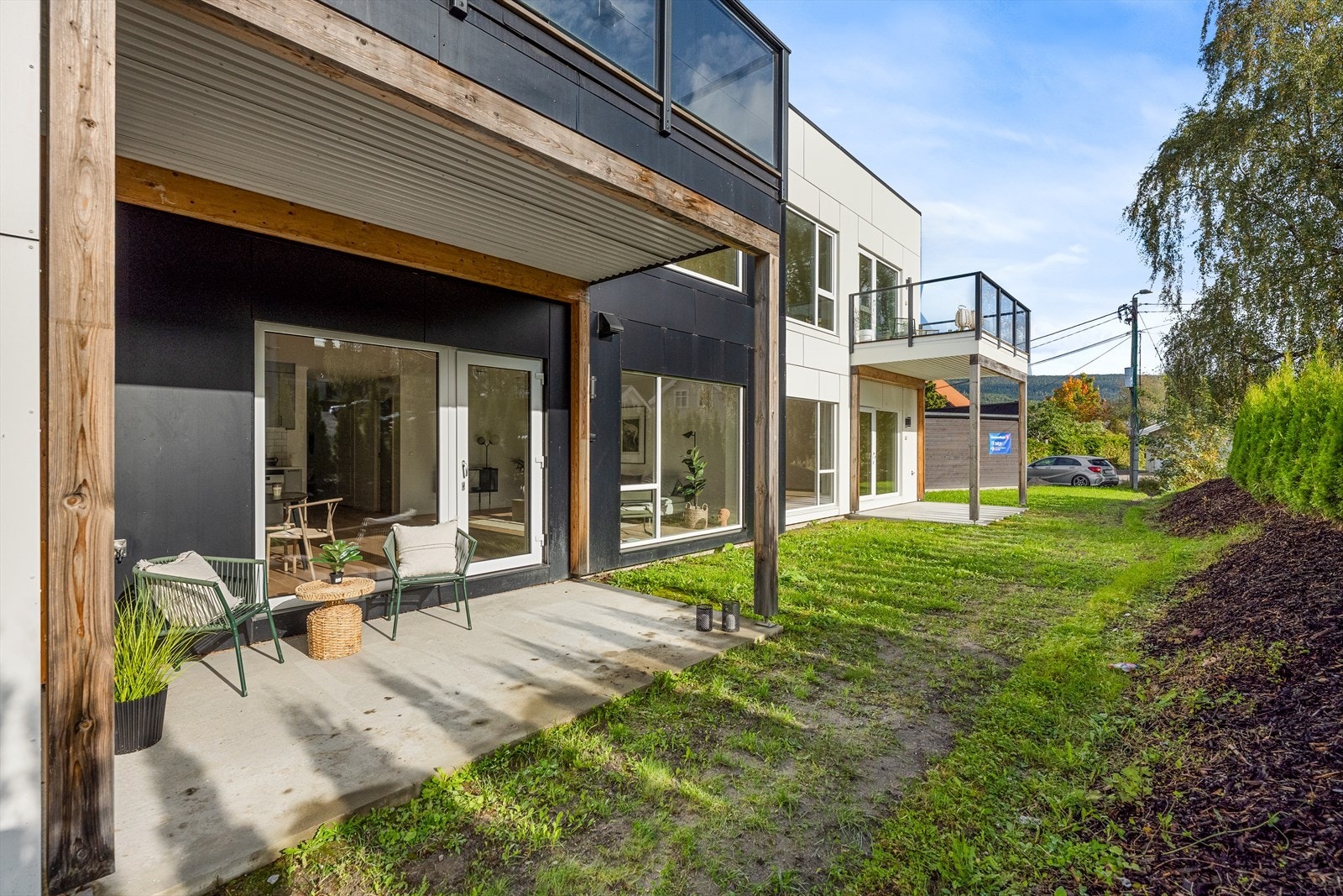 Fra stuen er det adkomst til en hyggelig terasse. Galleribilde