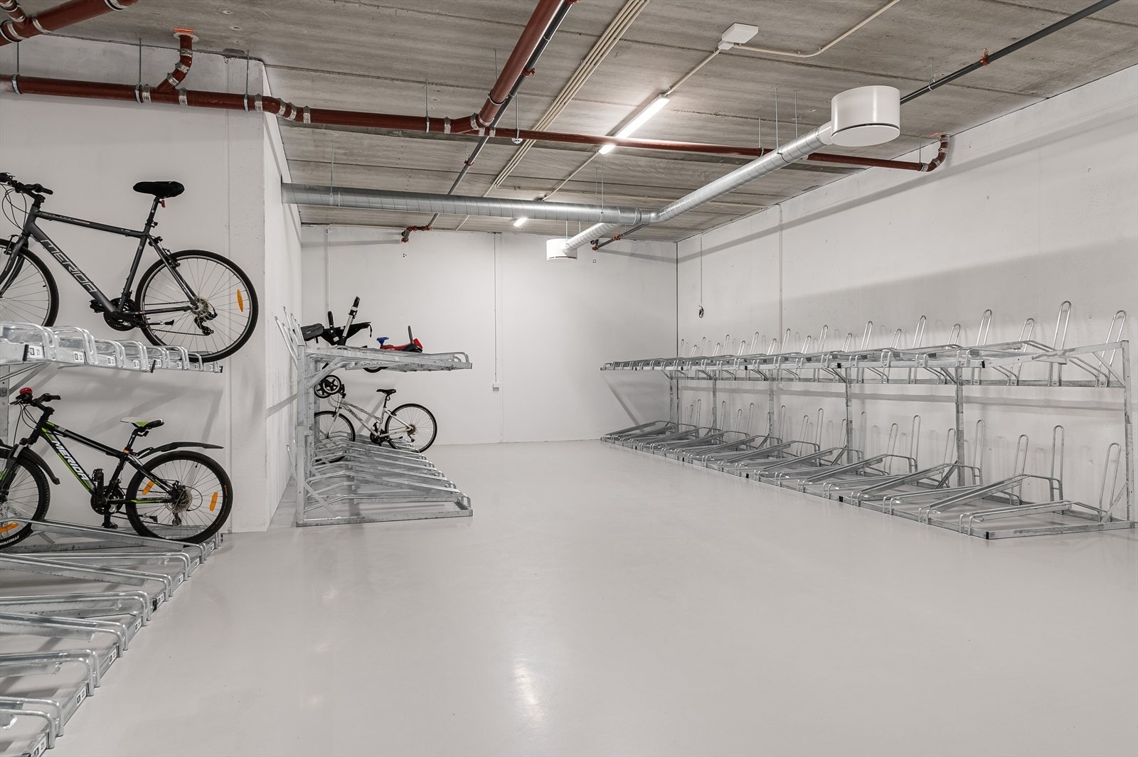Felles sykkelrom Galleribilde