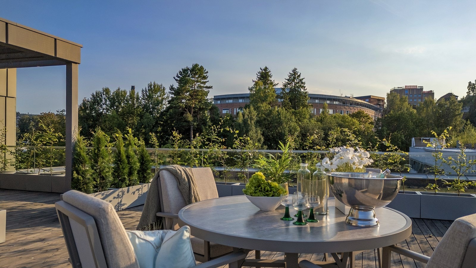 Hyggelig utsikt mot sørvest Galleribilde