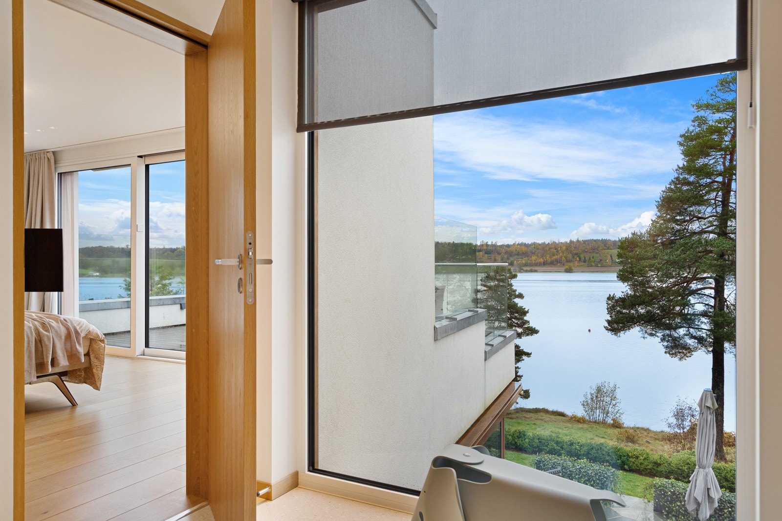 Hovedsoverommet er en egen suitte Galleribilde