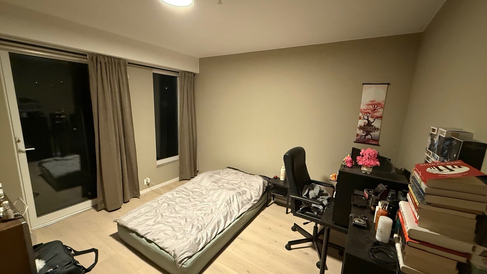 Det største soverommet, med utgang til balkong. Galleribilde