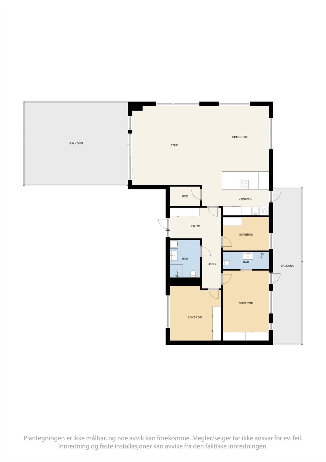 Plantegning. Galleribilde