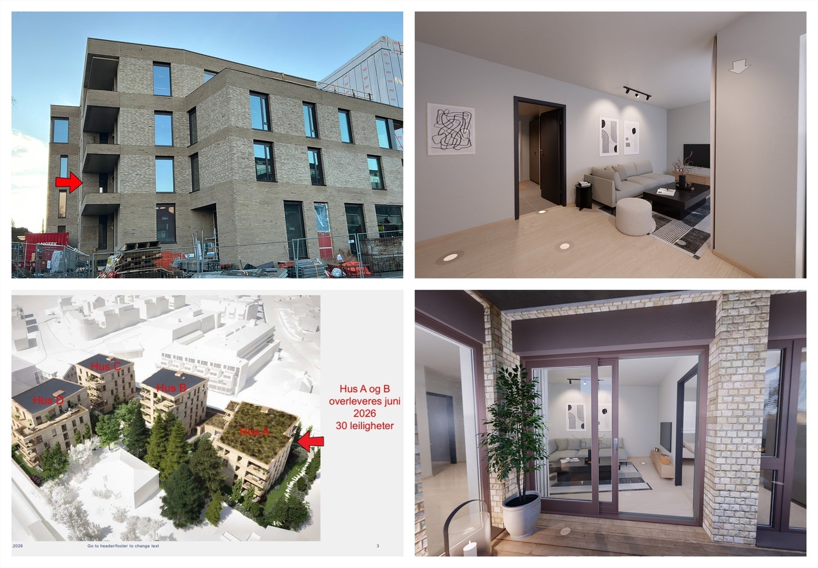 Salg av kontrakt i prosjektet Røa-X | Ny, lekker 3-roms leilighet. Høy 2. etg. T-bane. Lav dok.avg. Garasjeplass kan kjøpes. Overtakelse juni 2026 Galleribilde