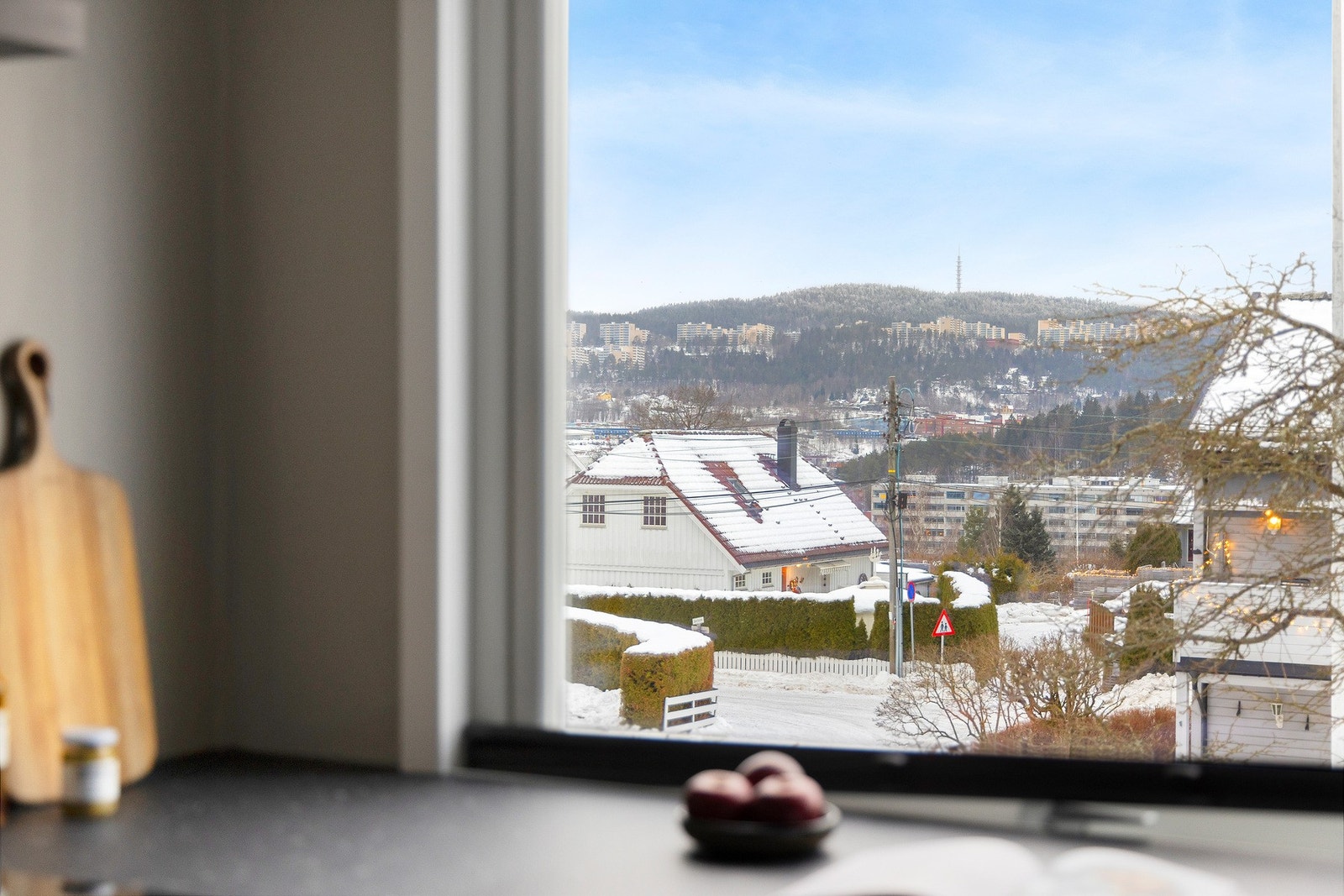 Her får du en langstrakt utsikt helt til Romsås! Galleribilde