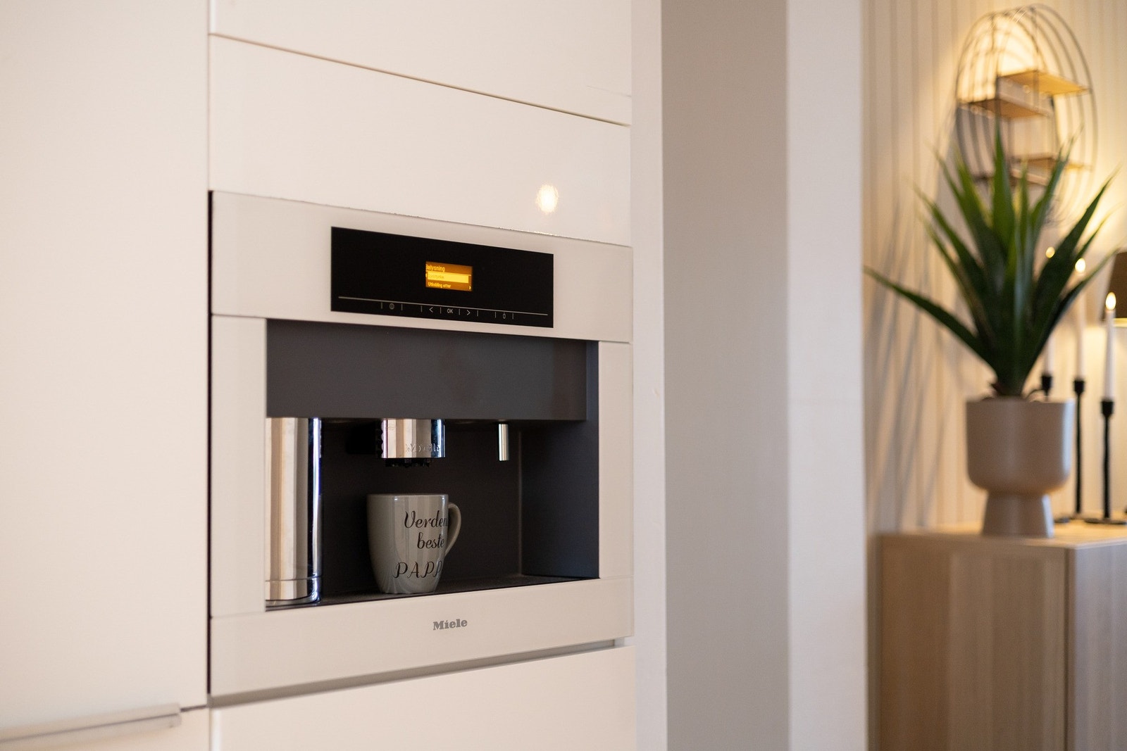 Kaffemaskin fra Miele. Galleribilde