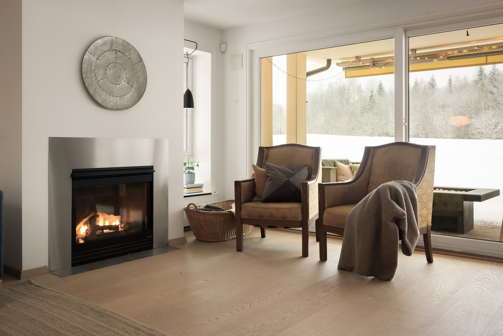 Gasspeisen får gasstilførsel fra sentralt anlegg. Galleribilde