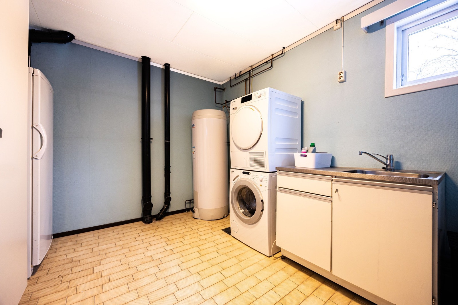 Vaskerom i kjeller Galleribilde