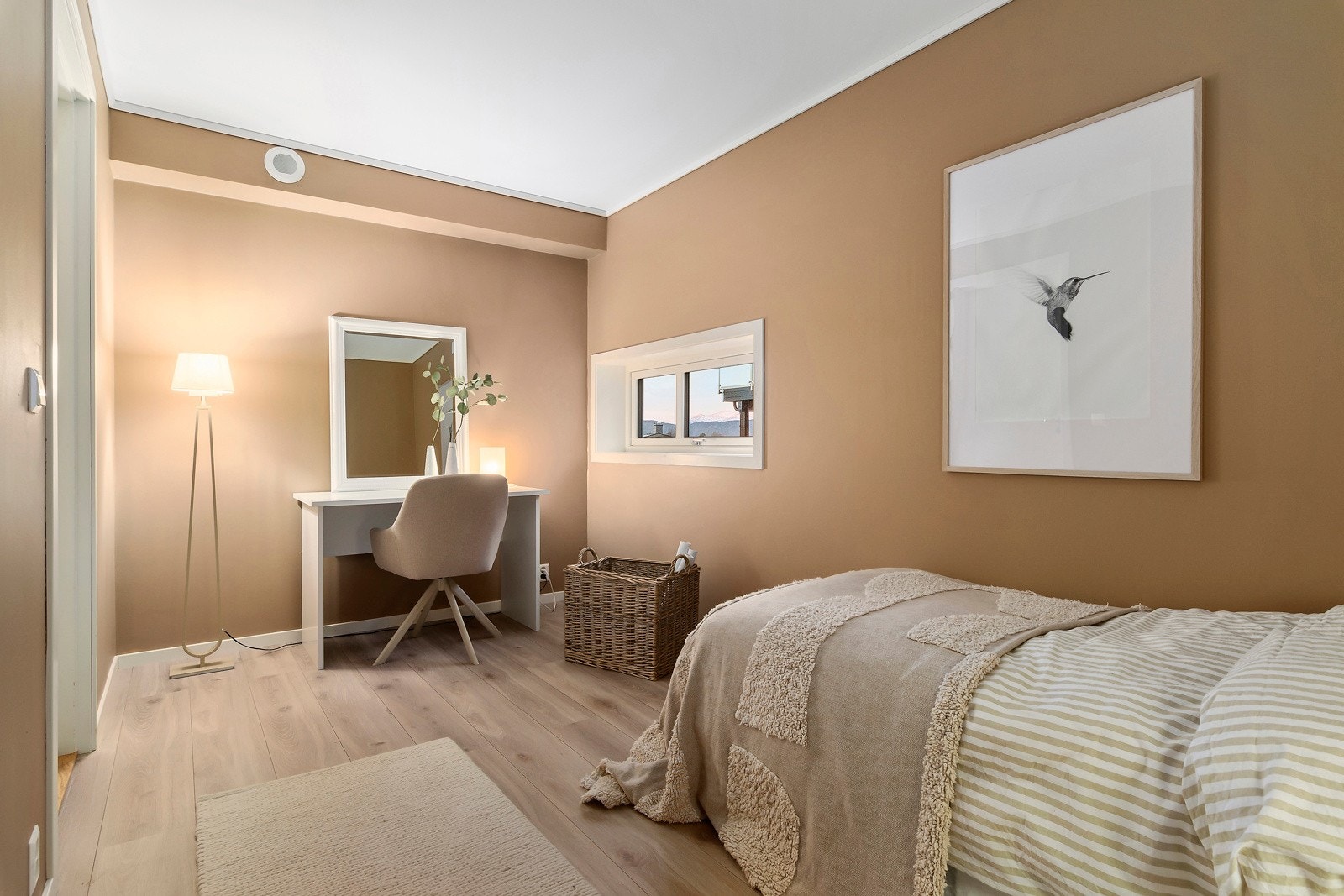 Soverom nummer to passer fint som gjesterom, hjemmekontor - Galleribilde