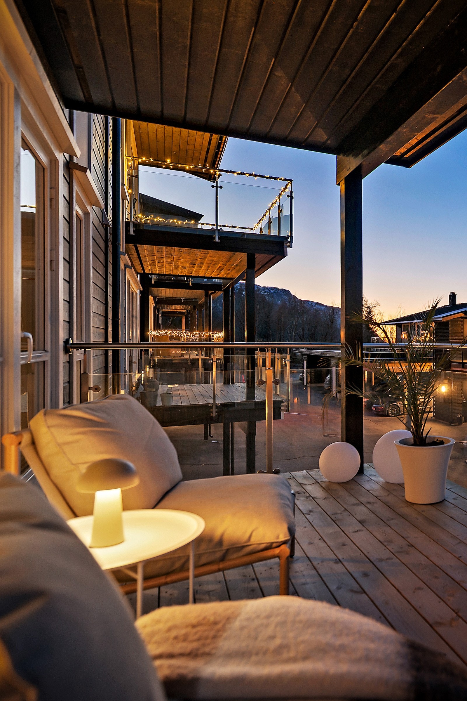 Vestover får du nydelige solnedganger så og si hele året. Galleribilde