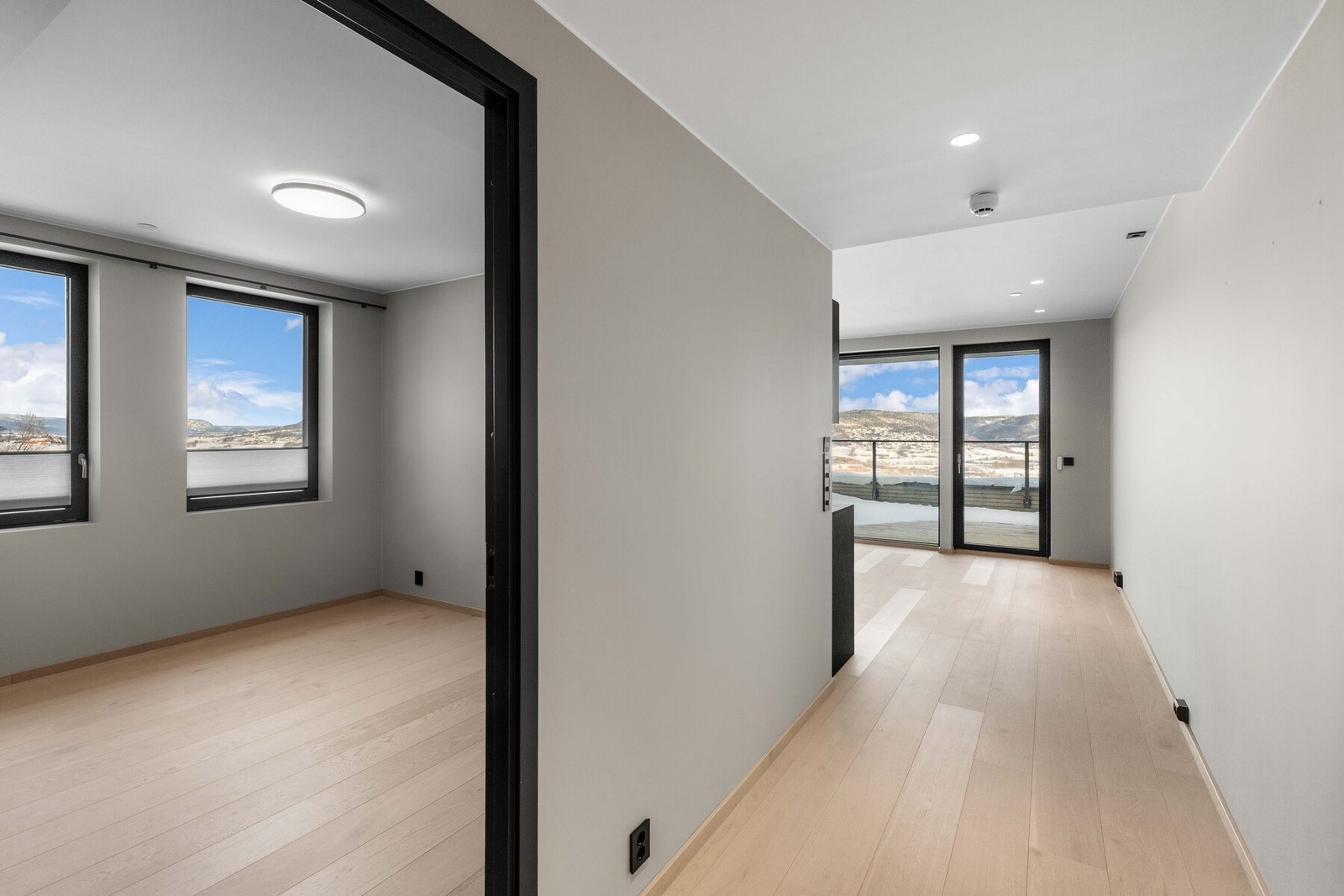 Fra gangen er det adkomst til soverommet. Galleribilde