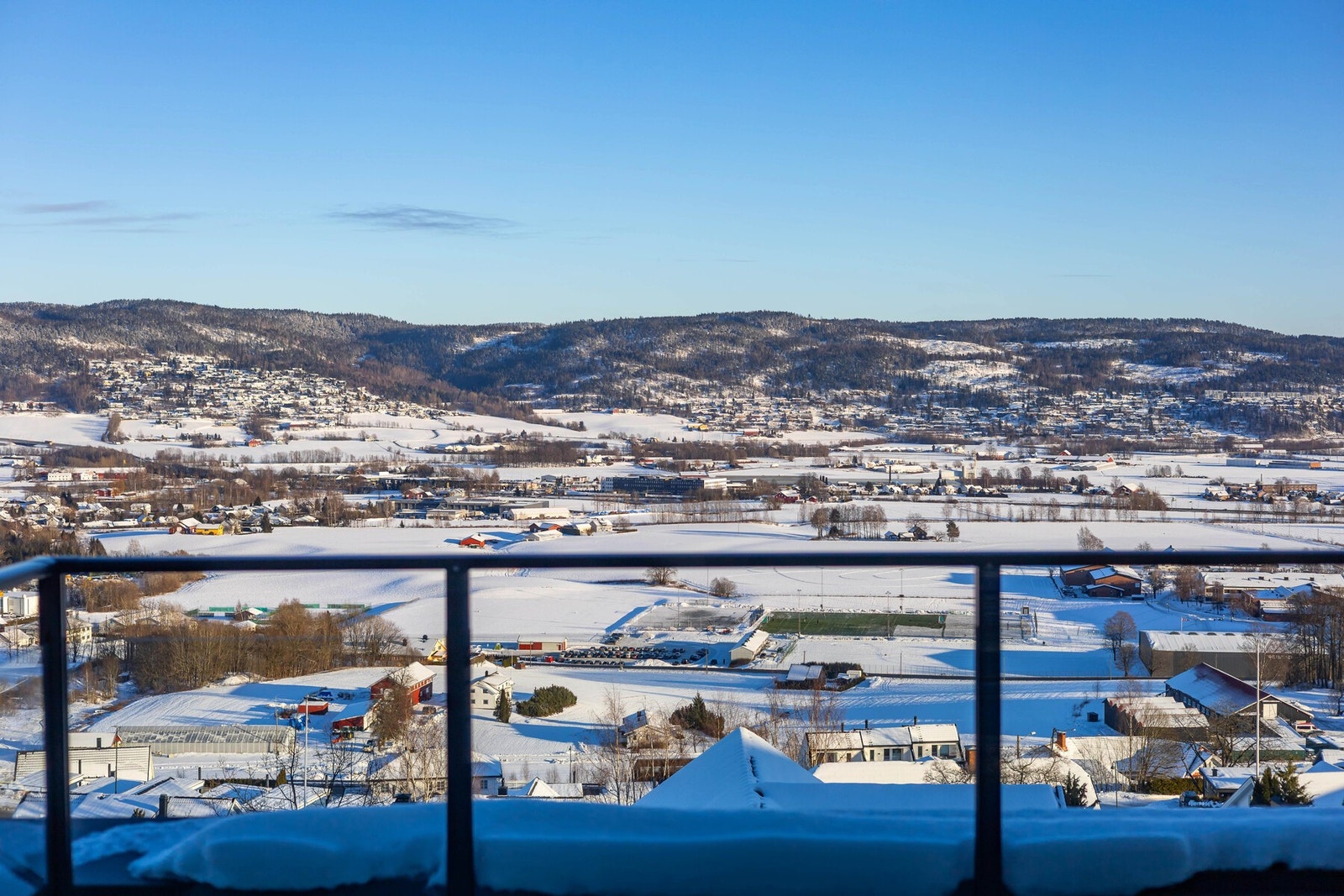 Flott utsikt. Galleribilde