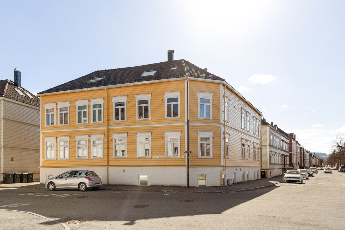 Nye takvinduer og nymalt fasade Galleribilde