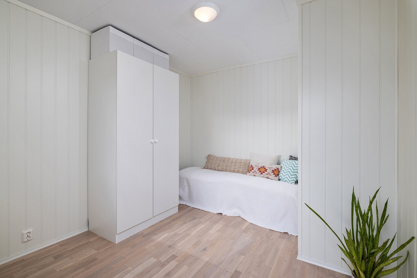 Lyst og trivelig soverom. Galleribilde