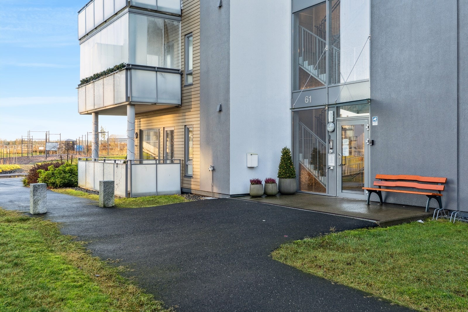 Moderne leilighetsbygg med kort vei til samtlige sentrumsfasiliteter! Galleribilde