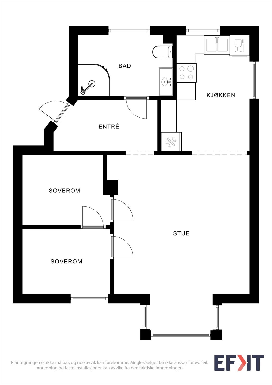 - Plantegning - Galleribilde