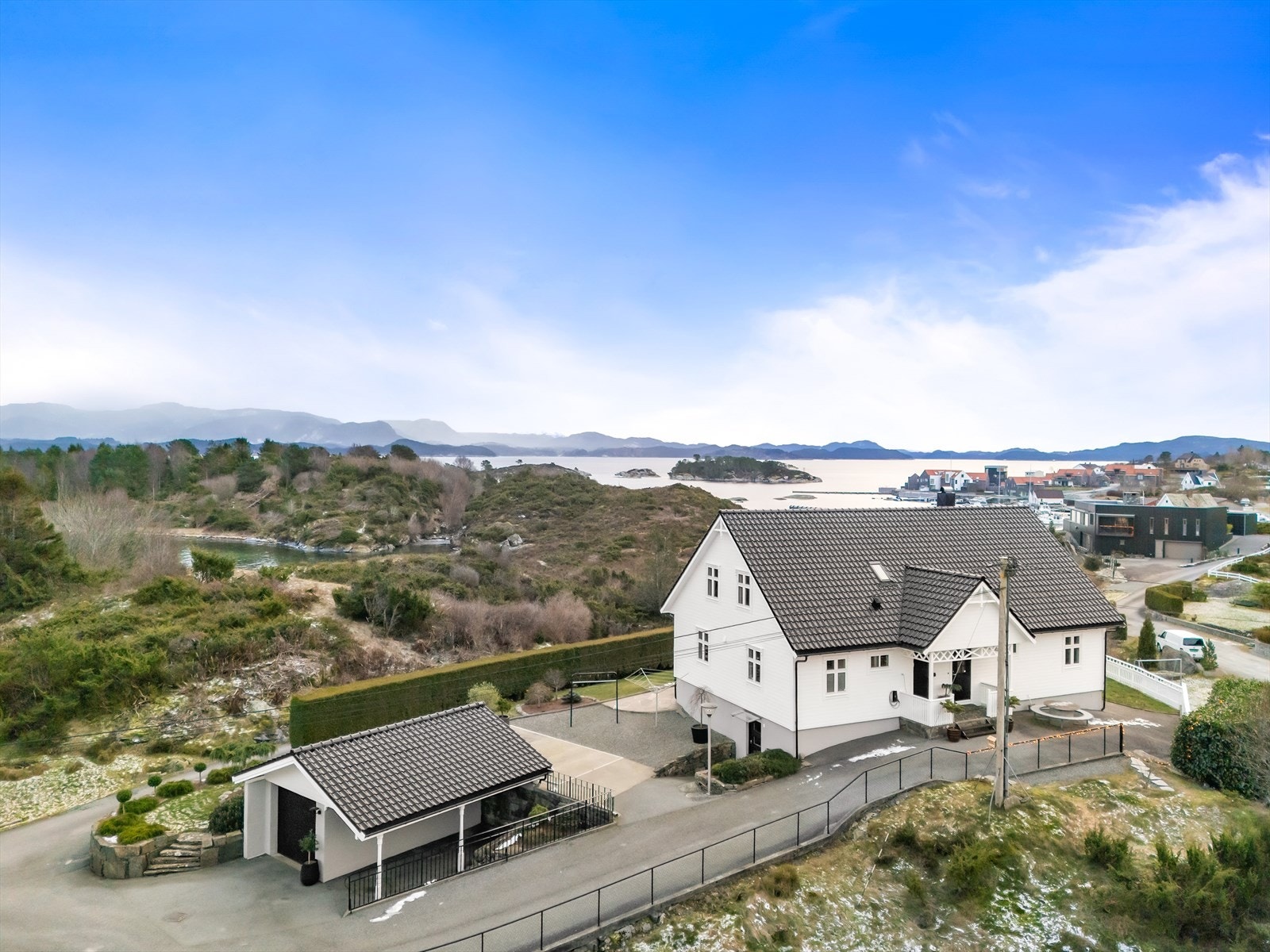 Flott, opparbeidet tomt Galleribilde