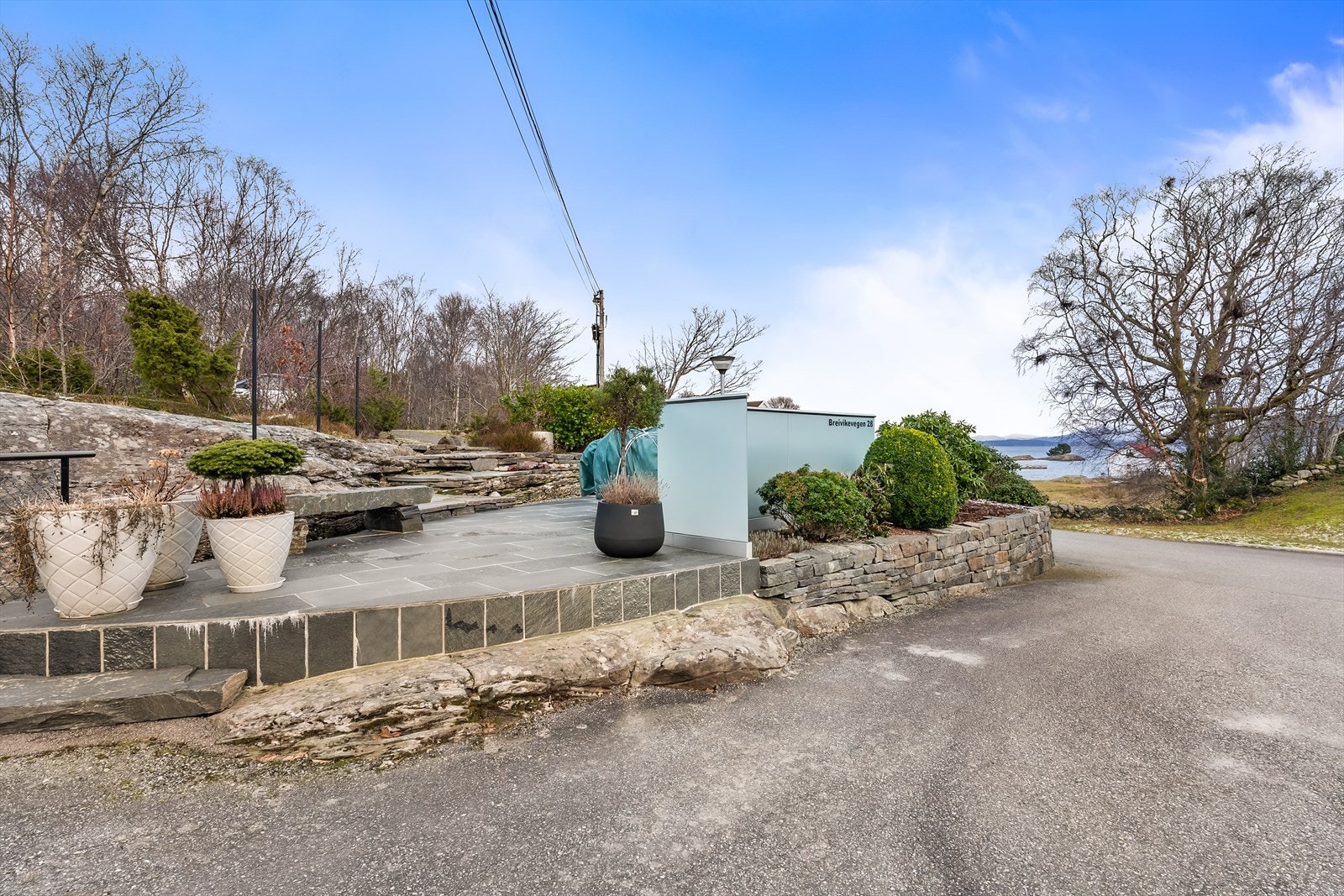 Flott, opparbeidet tomt Galleribilde