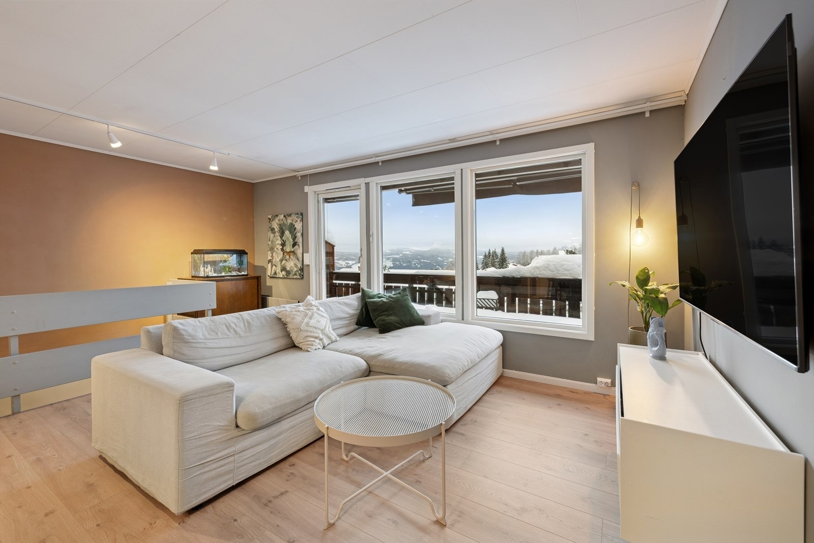 Nydelig utsikt fra veranda Galleribilde