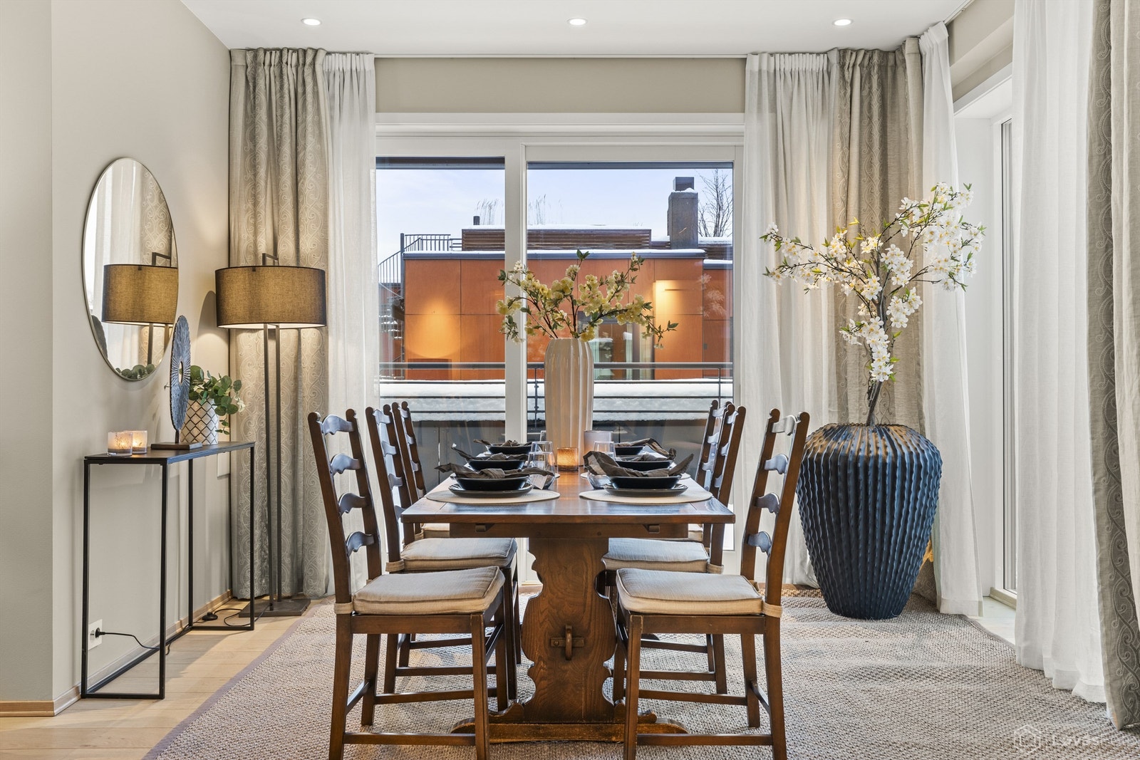 Her kan man samle venner og familie til hyggelige måltider. Galleribilde