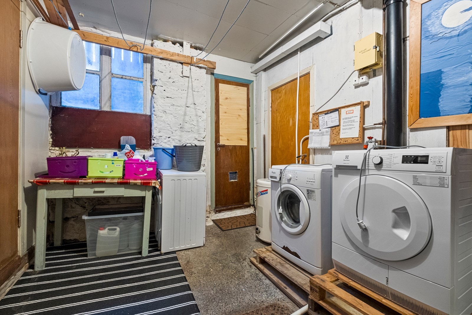 Felles vaskerom Galleribilde
