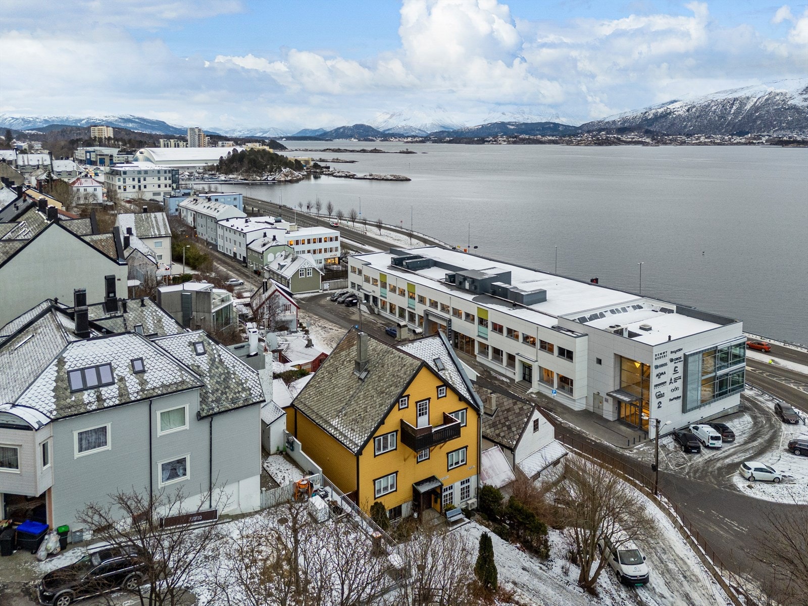 Dronefoto mot sydvest Galleribilde