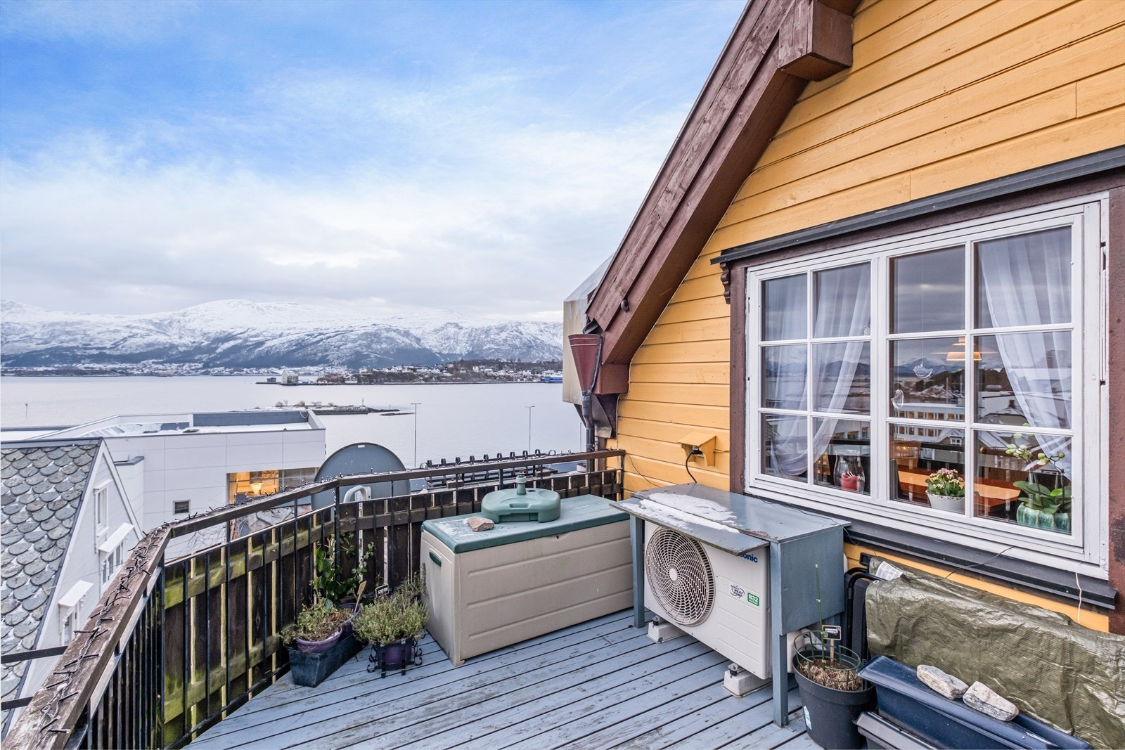 Balkong m/utsikt Galleribilde