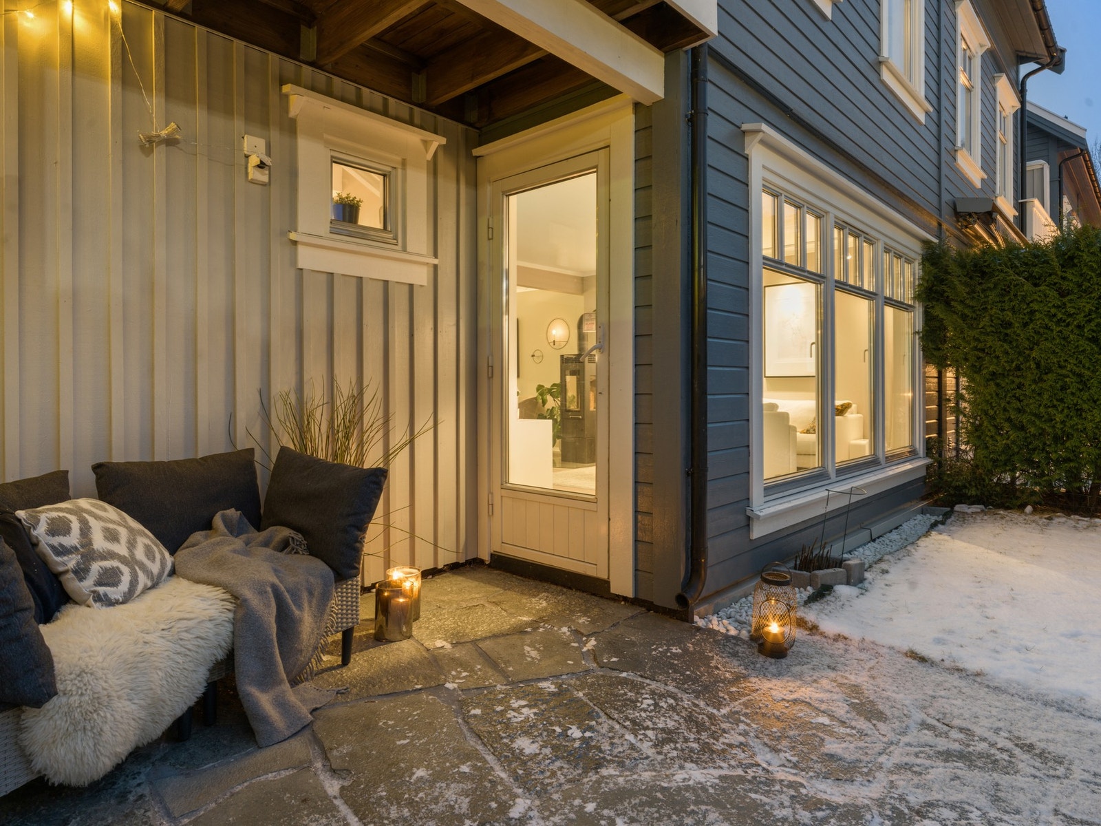 Kveldsstemning. Galleribilde