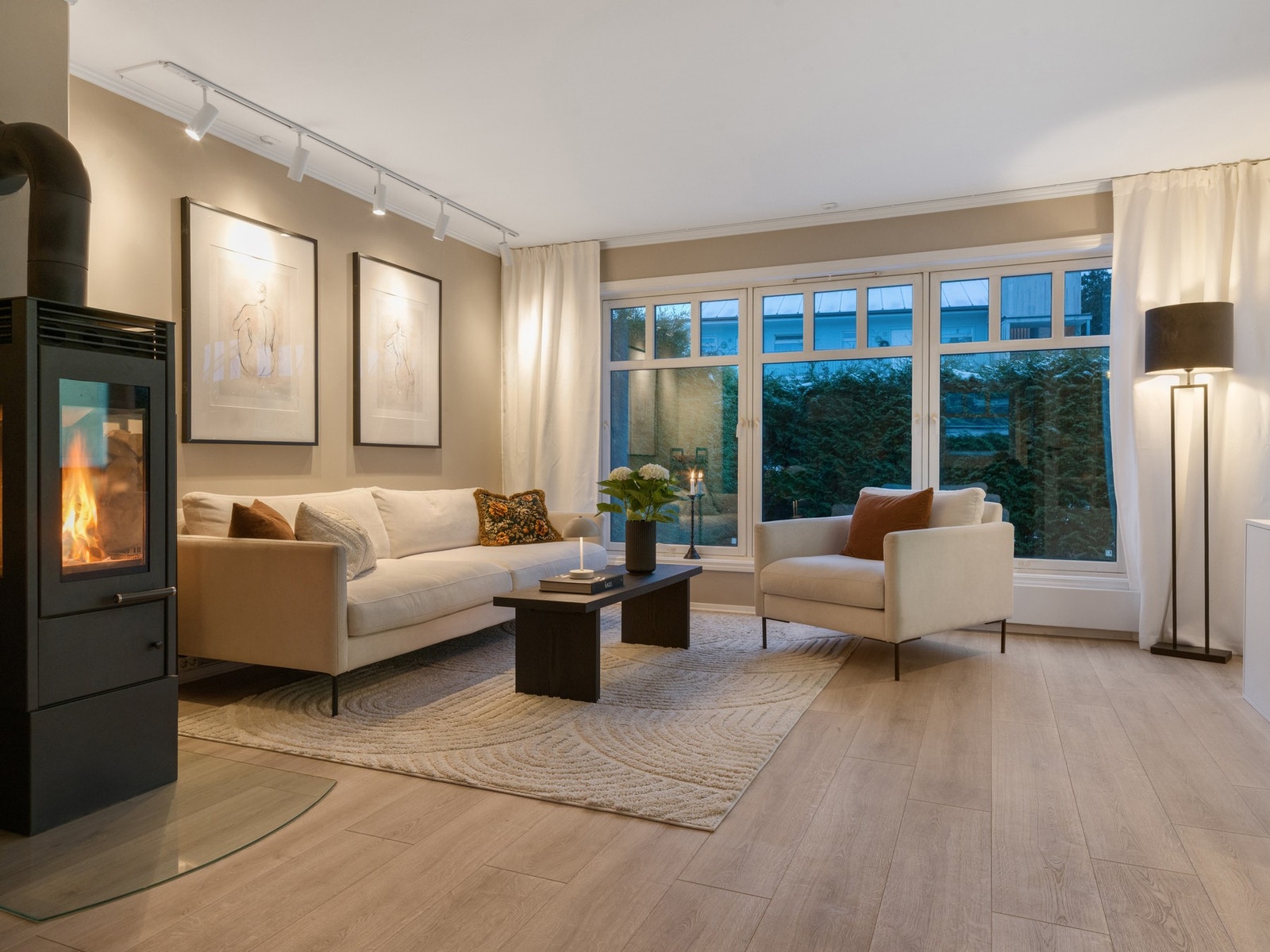 Kveldsstemning. Galleribilde