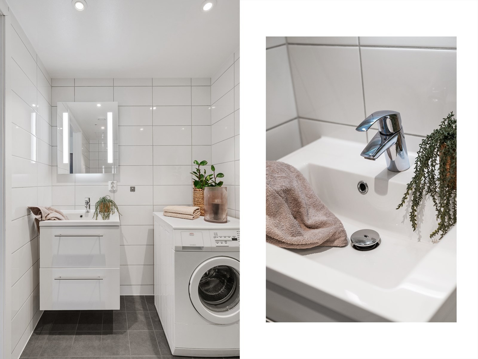 - Badet har vannbåren gulvvarme som gir god komfort i hverdagen- Galleribilde