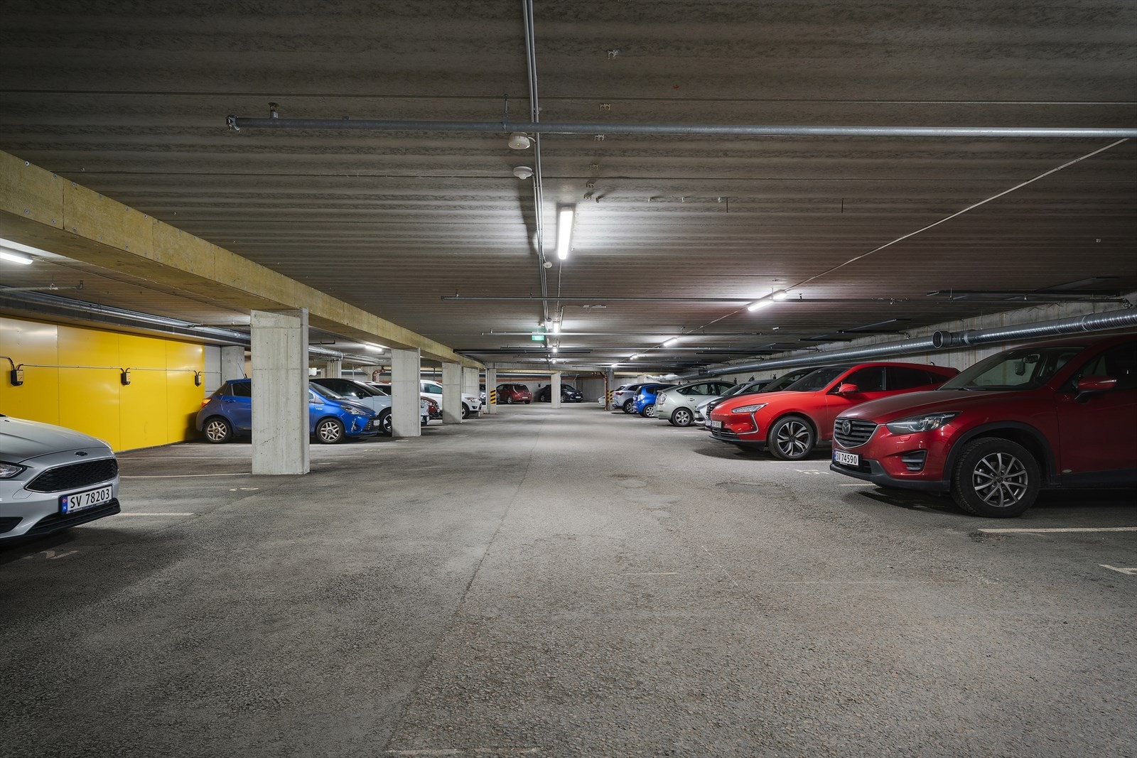 - Parkeringsplass i garasje kan leies av Sartor Holding. Alternativt kan det avtales langtidsleie av parkeringsplass i Kystbygarasjen. Avtale gjøres med parklink.no - Galleribilde