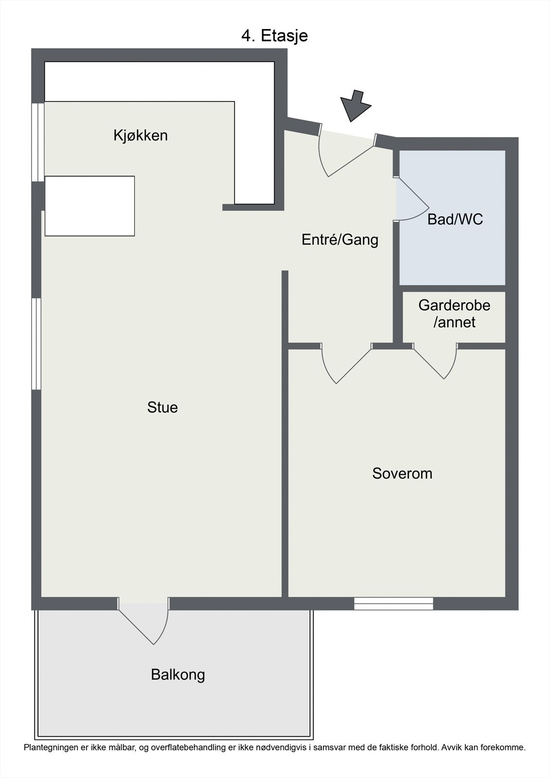 Planløsning. Galleribilde