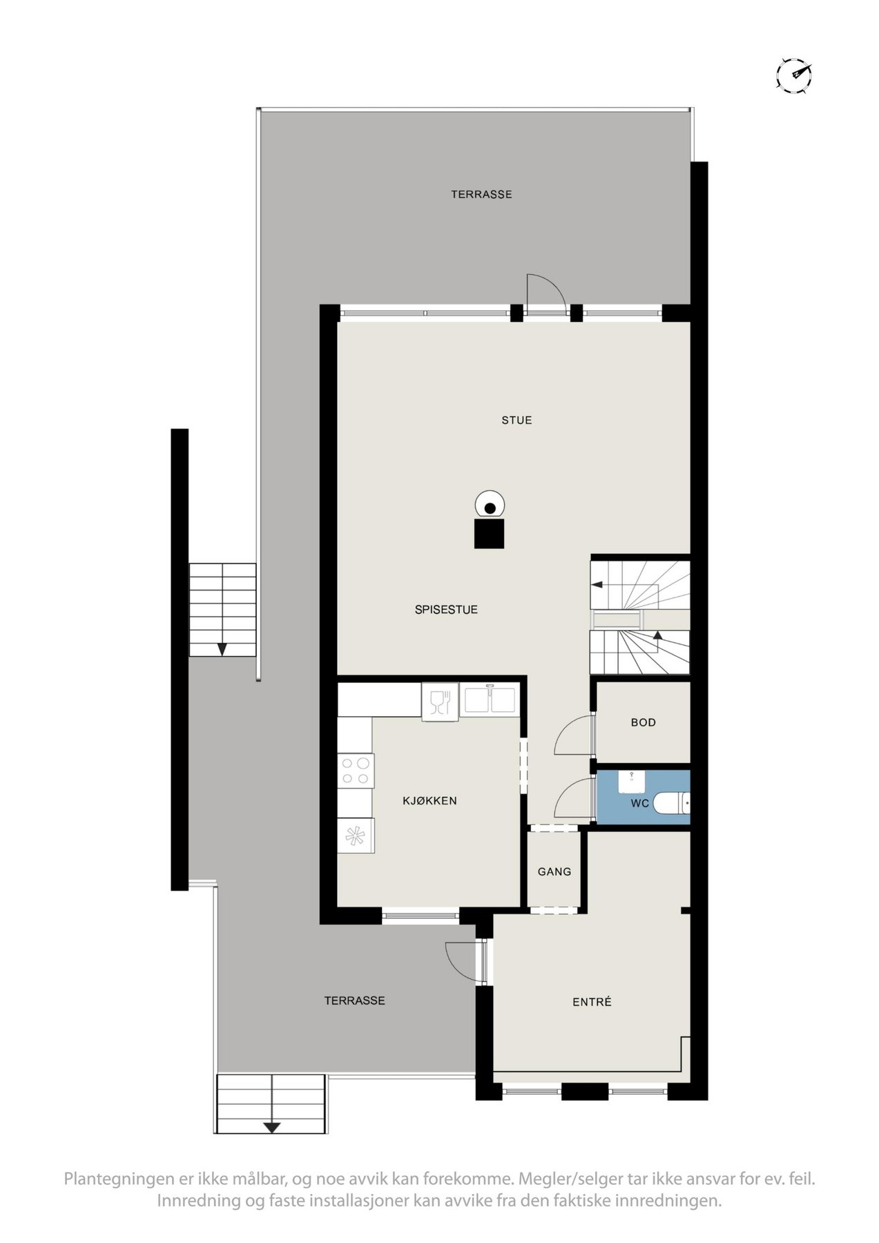 Planskisse. Galleribilde