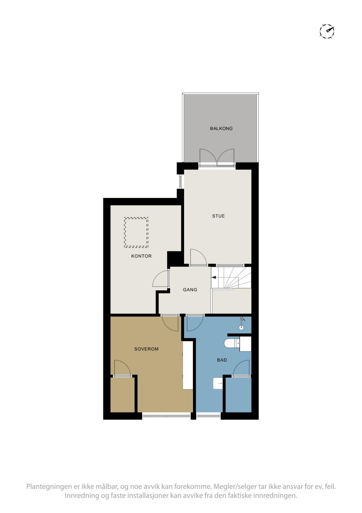 Planskisse. Galleribilde