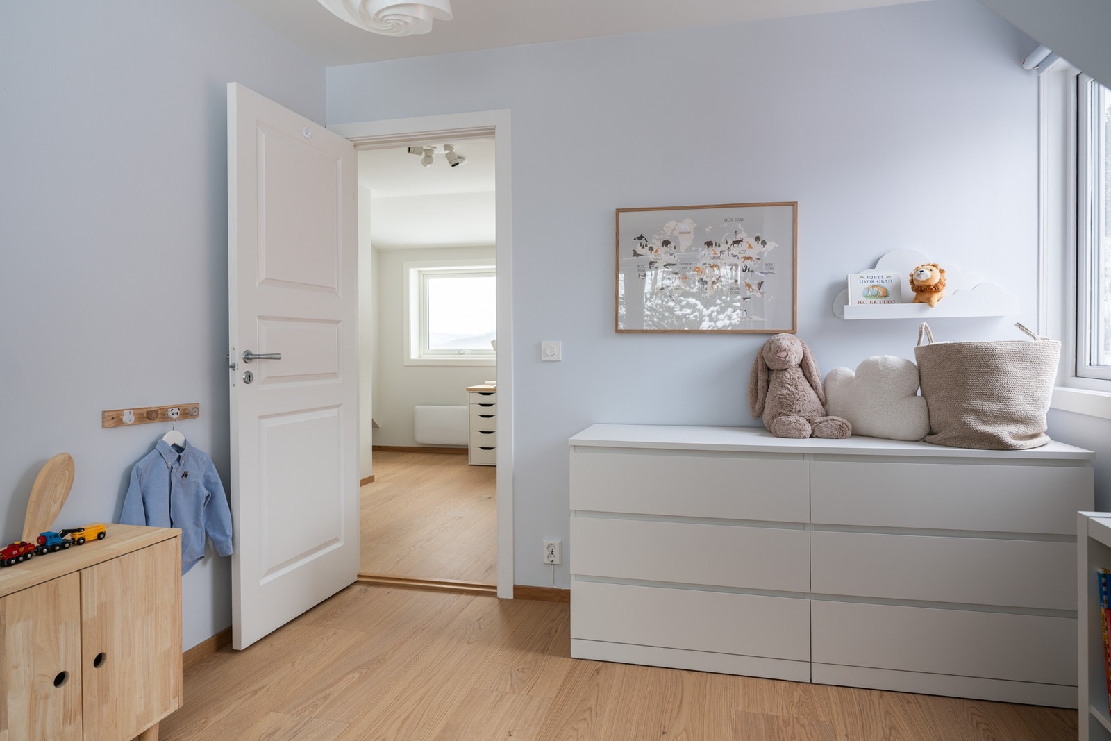 Rommet er egnet som soverom, barnerom eller gjesterom. Galleribilde