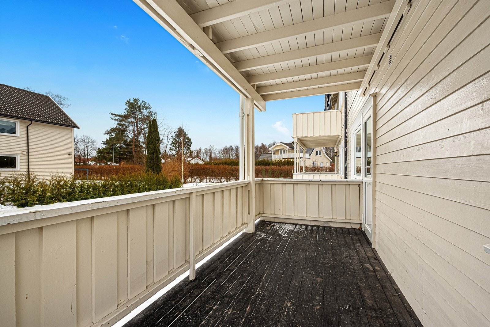 Her
det plass til diverse ute møblering Galleribilde