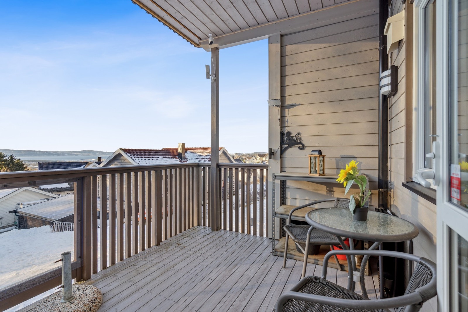 Balkong på 6 kvm med flott utsikt. Galleribilde