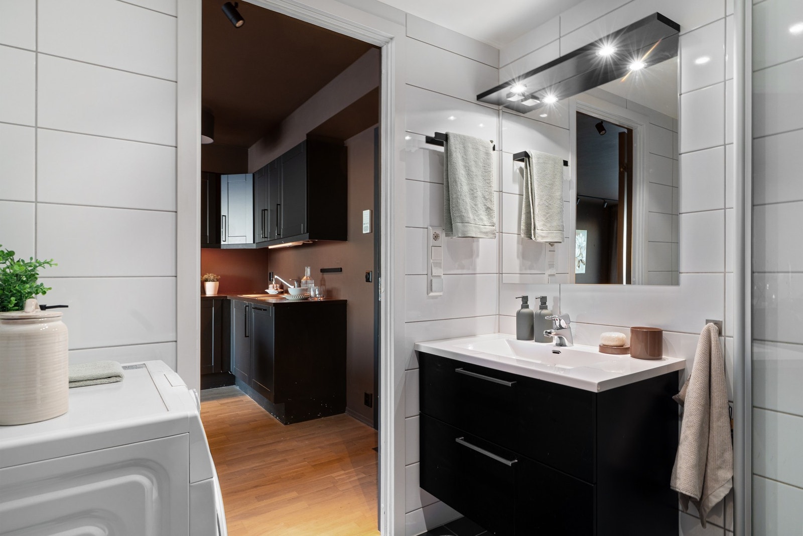 Det er ingen tegn til fukt eller skader på noen av rommene Galleribilde