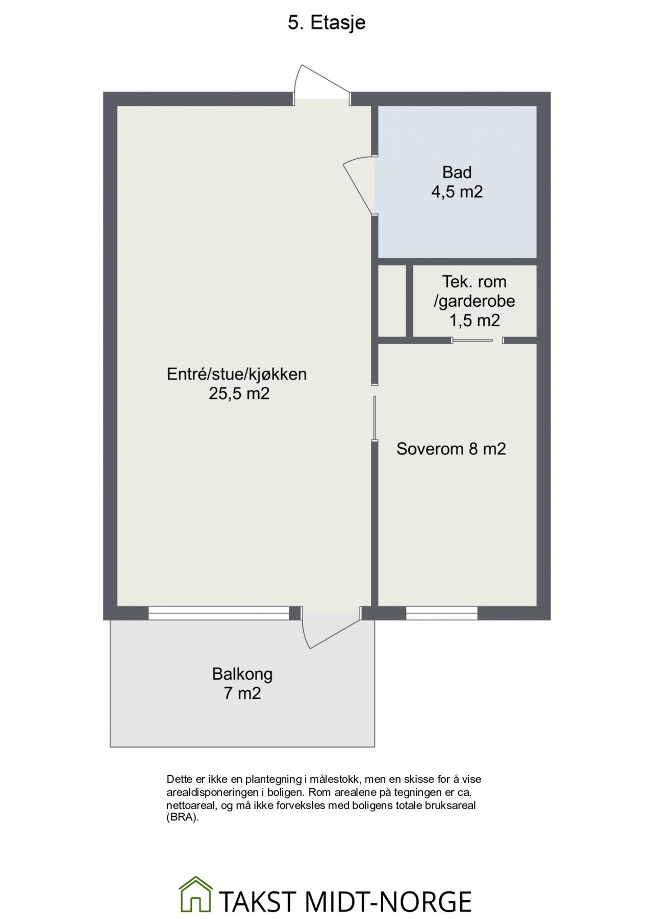 Planskisse. Galleribilde